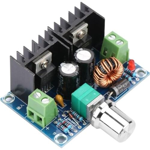 DC-DC Voltage Regulator High Power Step-Down Module 4-40V to 1.25-36V