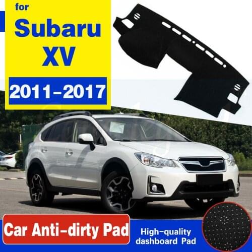 For Subaru XV 2011~2017 Anti-Slip Mat Dashboard Cover Pad Sunshade Dashmat Anti-UV Accessories WRX STI 2012 2013 2014 2015 2016