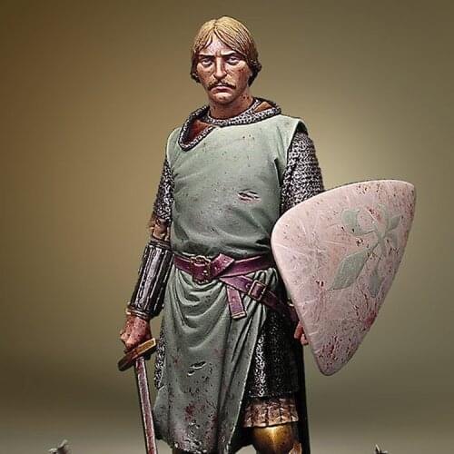 German Knight, Ancient Warrior, Resin Model figure GK, Historical war theme, Unassembled and unpainted kit