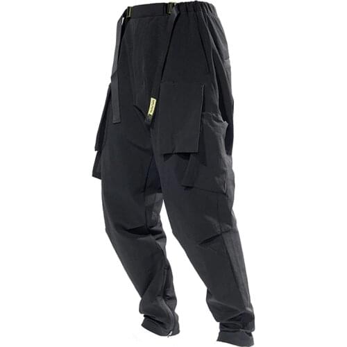 Pupil travel functional ninja pants multi storage techwear ninjawear japanese style streetwear harajuku киберпанк одежда