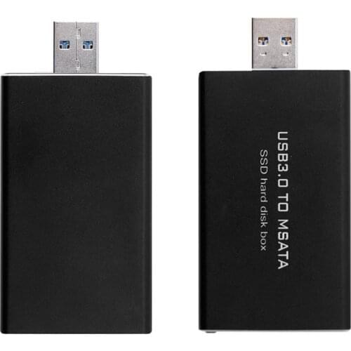 USB 3.0 to mSATA SSD Hard Disk Box Converter Adapter Enclosure External Case 1pc K1AA