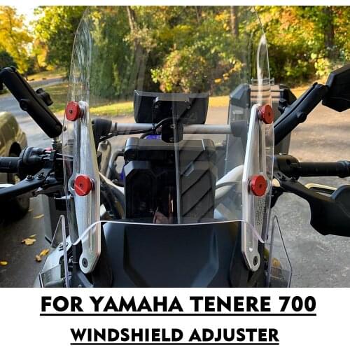 Windshield Bracket For YAMAHA TENERE 700 T700 T 700 windshield adjuster Tenere 700 T7 2019-2020