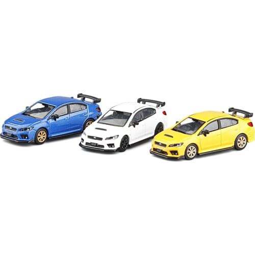 JackieKim JKM 1:64 Subaru WRX STI S207 Diecast Model Car