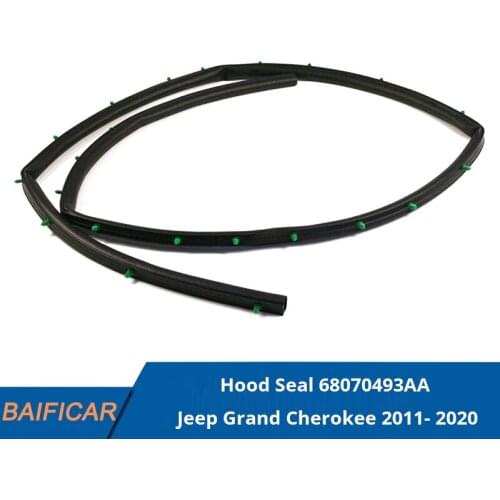 Baificar Brand New Genuine Hood Seal Weatherstrip Seals 68070493AA For Jeep Grand Cherokee 2011- 2020