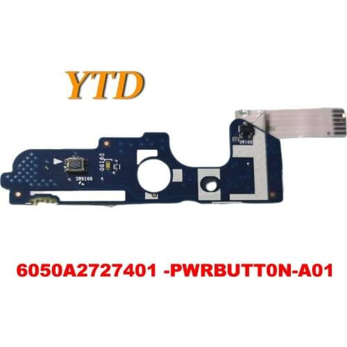 Original for HP EliteBook 840 G3 Power Button Board with Cable 6050A2727401 -PWRBUTT0N-A01 tested good free shipping
