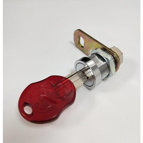 Raylock direct sale zinc alloy lipstick machine lock brass key gift machine door key lock 17mm