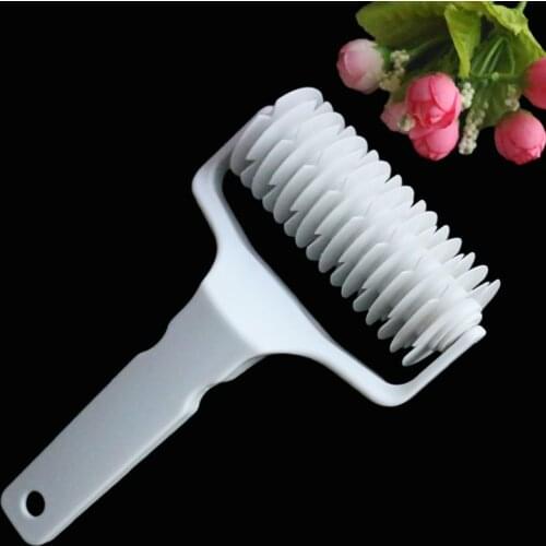 Roller Cutter Bakery Tool Cookie Pie Pastry Lattice Easy Gadgets Fondant Gift Pizza Tools