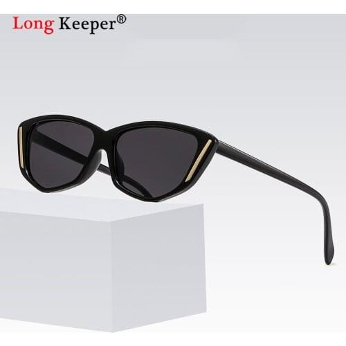 Brand Design Vintage Cat Eye Sunglasses Women 2020 Leopard Frame Fashion Sun Glasses Shades For Woman Men Black Shades Gafas