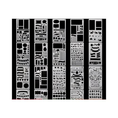 Handbook Drawing Template Lace Frame Chat Material A6 Size Diy Photo Paint Learning Notebook/coloring Notebook Plastic 2021