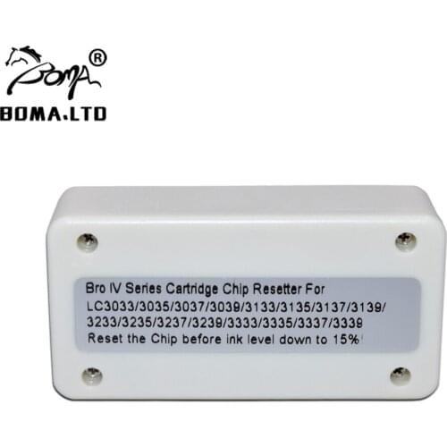 USB DX4 Cartridge Chip Resetter For Brother LC3033 LC3035 LC3037 LC3039 LC3133 LC3135 LC3139 LC3233 LC3235 LC3237 LC3239 LC3339