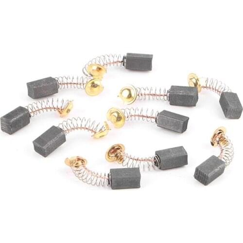 10pcs Power Tool Carbon Brush Electric Hammer Angle Grinder Graphite Brush Replacement Various Size 4XFD