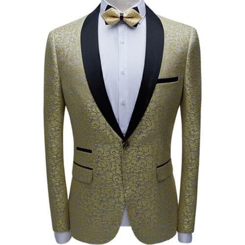 2020 Fashion Men Blazer Slim Fit Jackets Elegant Wedding Mens Blazer Stage Costumes For Singers Mens Plus Size S-5XL SL4130