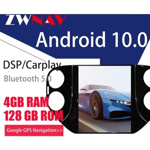 4+128G Tesla Screen For VW Tiguan 2010 2011 2012 2013 2014 2015 2016 Android 10 Car Multimedia Player GPS Radio Stereo Head Unit