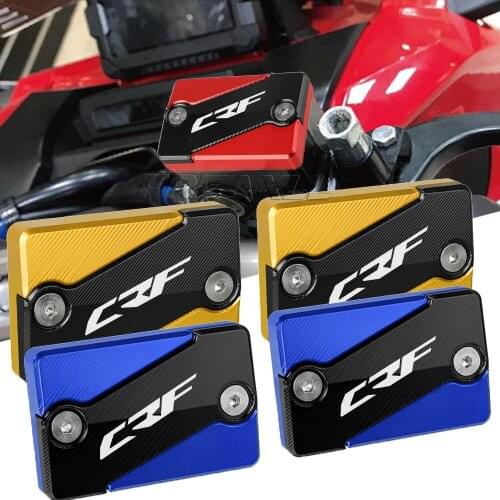 Motorcycle Accessories Front Brake Clutch Cylinder Fluid Reservoir Cover Cap For Honda CRF 230L 230M 250L CRF250 RALLY LeftRight