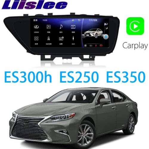 LiisLee Car Multimedia GPS Audio Radio Stereo For Lexus ES ES200 ES300h ES250 ES350 2013-2020 Add CarPlay Navigation NAVI