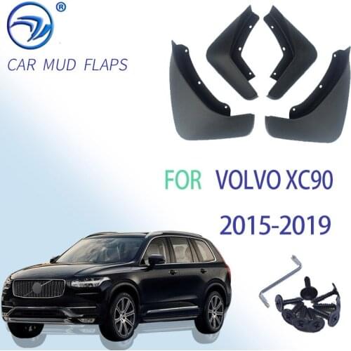 Car Mud Flaps For VOLVO XC90 2015 2016 2017 2018 2019 Mudflaps Splash Guards Mud Flap Mudguards Fender