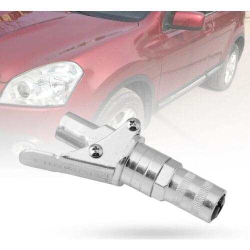 Auto Replacement Parts Quick Release Grease-Gun Coupler 1/8 Inch NPT Heavy Duty Self-Locking Press Easy to Push