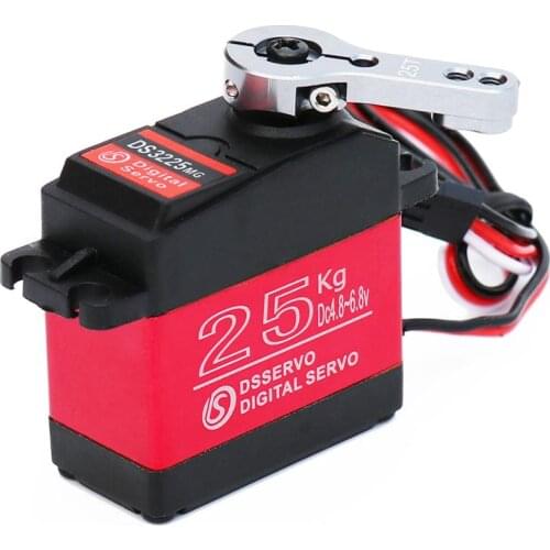 Pastall 25KG Digital Servo Full Metal Gear High Torque Waterproof for RC Car Crawler Robot Control Angle 270