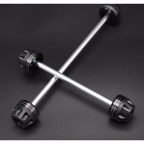 For HONDA CBR CBR600RR 2009 2010 2011 2012 Motorcycle Front & Rear Axle Fork Crash Sliders Cap Pad Wheel Protector