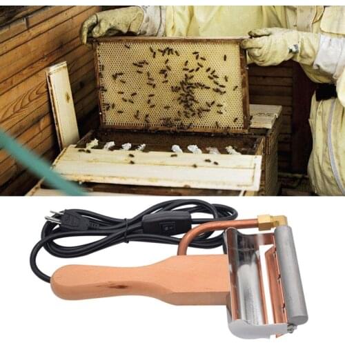 Electric Honey Extractor Uncapping Knife Beekeeping Tools Hot Spleen Cutting Wax Honey Scraper Cutter Bee Supply