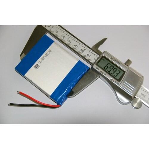 Brown 12V lithium polymer LED lamp high-capacity DIY universal rechargeable 2020 Ma Rechargeable Li-ion Cell