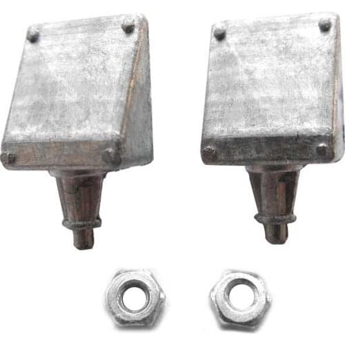 Mato 3868-1 rc metal parts Metal aerial mount for 1/16 1:16 RC Stug III tank, metal upgraded parts