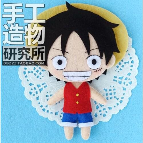 Cartoon characters Felt kit Non-woven cloth Craft DIY Sewing set Felt Handwork Material DIY needlework supplies