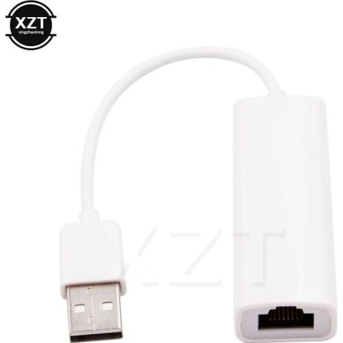 New Arrival USB 2.0 to RJ45 Network Card Lan Adapter For Mac OS Android Tablet PC Win 7 8 10 XP 100Mbps