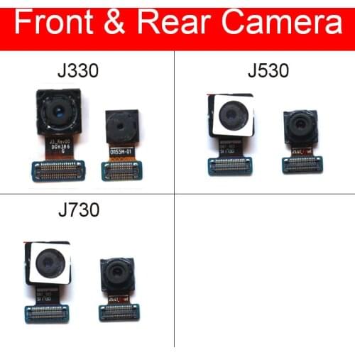 Front & Rear Back Main Camera For Samsung Galaxy J3 J5 J7 2017 J330 J530 J730 Front Camera With Flex Cable Replacement Parts