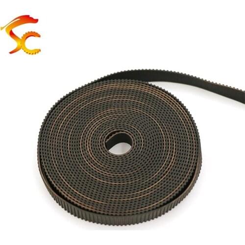 10meters/LOT MXL 10mm timing belt Pitch=2.032 open rubber belt width 10mm 3D Printer belt MXL-10 Free Shipping