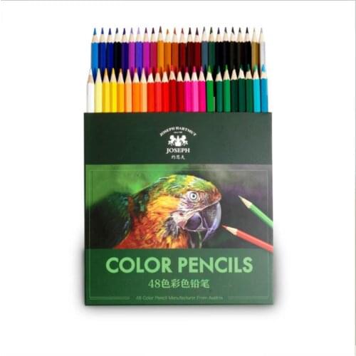 Pencil Oily Color Lead Paint Brush Water Soluble Colored Pencil Set Hand-Painted School Office Supplies12/18/24/36/48/72
