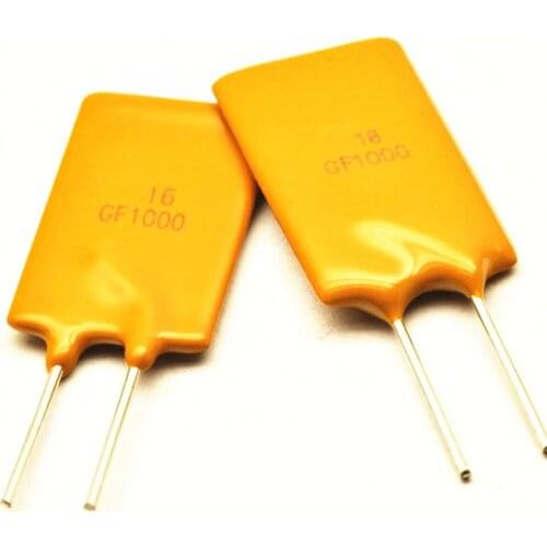 500PCS 500Pcs RGEF1000 PPTC Resettable fuse 16V 10A GF1000 Self-recovery Fuses