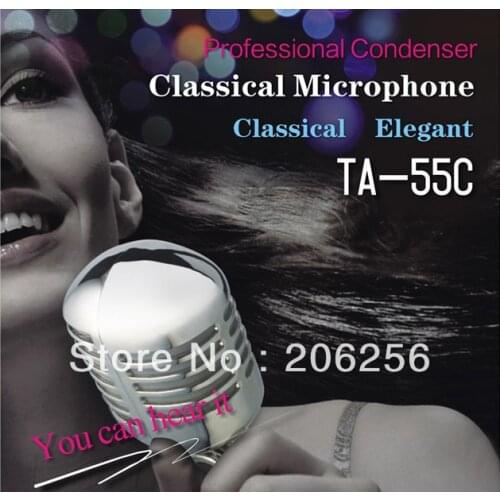 High Quality Low Price Takstar TA-55C Professional Condenser Classical Microphone Classical Elegant Natural Sound Recording