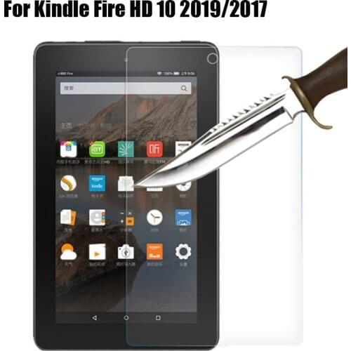 2-packs Tempered Glass Screen Protector for Aamzon kindle fire HD 8 plus HD 10 2019 2020 8'' 10.1'' protective films