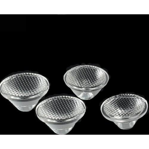 20mm 5/8/10/15/20/25/30/45/60/80/90/120 Degree Optical PMMA LED Lens Reflector Collimator For 1W 3W 5W LED Light Lamp Bulb MR16