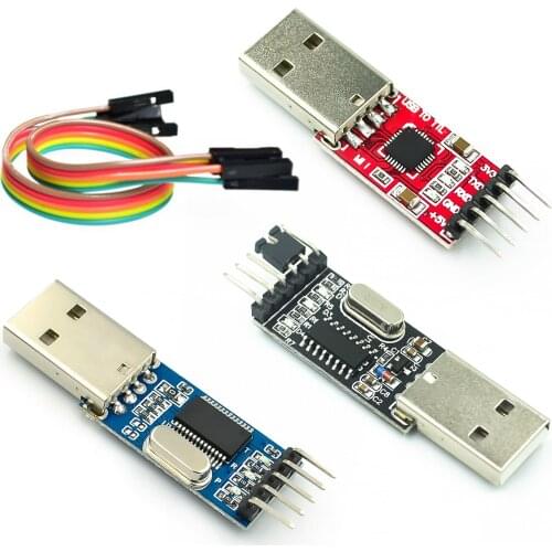 3pcs/lot =1PCS PL2303HX Download +1PCS CP2102+1PCS CH340G USB TO TTL For Arduino USB to UART TTL Serial Brush Plate Module