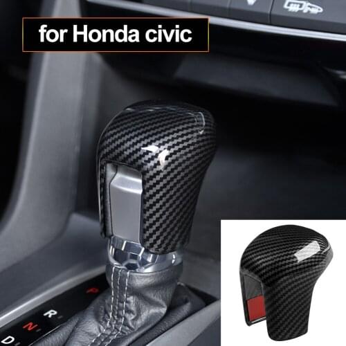 ABS Gear Shifter Gear Protector Head Cover Cover Modification for Honda Civic 10th 2016 2017 2018 2019 Car Accessories