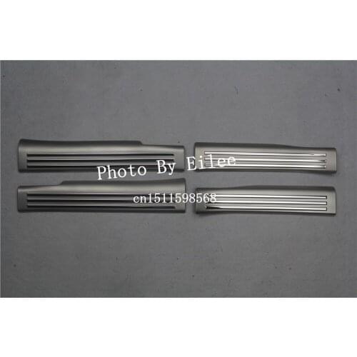 Free Shipping EMS Stainless steel FOR Buick Encore 2012 2013 2014 2015 inside interior door sill cover trim scuff guards