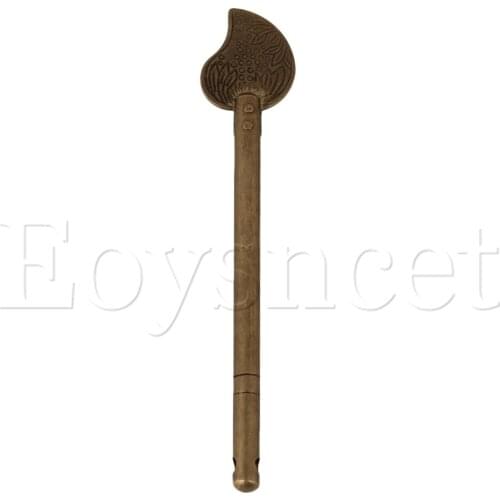 Bronze Brass Antique Door Bolt 11x0.6cm for Latch Slide Bolt Lock Shutter