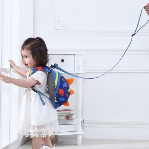 Childrens Backpack Dinosaur Anti Lost Baby Toddler Walking Safety Travel Bag with Safety Leash for Toddlers Boys Girls