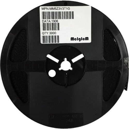 MCIGICM MM5Z3V3T1G Zener Diode 3.3V 500mW Surface Mount SOD-523 MM5Z3V3