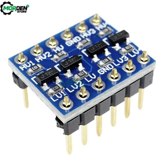 IIC I2C Bi-Directional Logic Level Converter Board Module 5V 3.3V DC for Arduino with Pins High Low Voltage