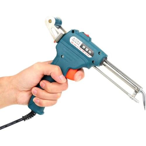 60W Electric Soldering Iron Automatic Feeding tin gun solder station soldering iron tip tweezers welding wire repair tool