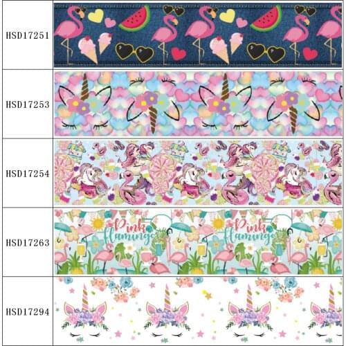 HSDRibbon free shipping 3" 75mm heat transfer printed hsd-design series Grosgrain Ribbon 50Yards/Roll