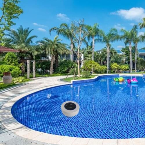 Solar Pool Ionizer Copper Silver Ion Water Purifier Kills Algae in Pool Reduce Chlorine Clarifier for Outdoor Hot Tub Tool