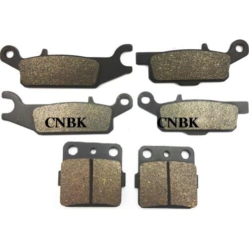 F+R Disc Brake Pads Set for YAMAHA 250 YFM RX Raptor YFM250 2009 2010 2011 2008 - 2012 Front Rear