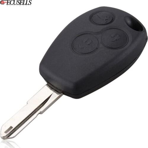 Flip Folding 3 Button Remote Car Key Case Smart Key Shell Housing For Renault Megane Clio Modus Espace Kangoo Scenic