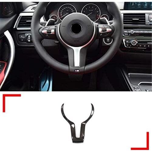 For BMW F80 M3 F82 F83 M4 F10 M5 F06 F12 F13 M6 F15 X5M F16 X6M, ABS Plastic Steering Wheel Trim Cover