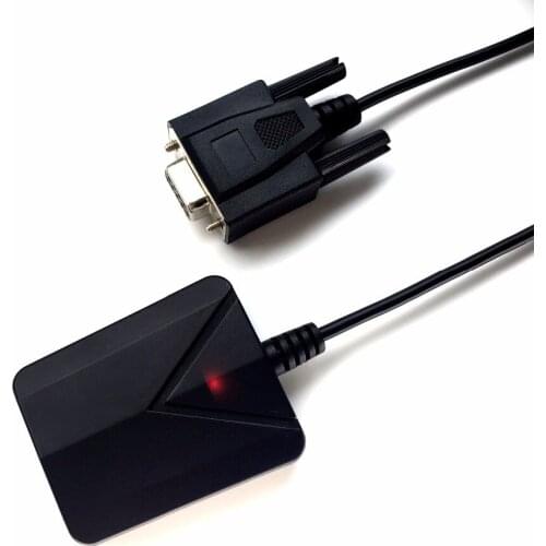 NEW Operating voltage 12V RS232 protocol DB9 connector, waterproof for industrial applications GNSS GPS GLONASS Antenna Receiver