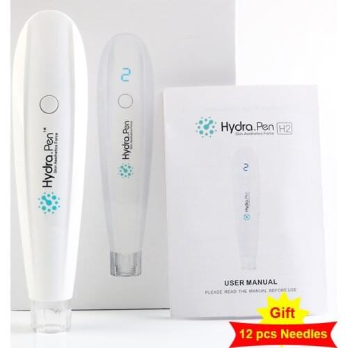 New Automatic Infusion HydraPen H2 LED Display Speed Wireless Operation Derma Pen Available For Different Essence Skin Care MTS